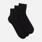 Men Basic Half Terry Low Crew Socks 3 Pairs