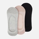 Men Basic Sewing Invisible Socks 3 Pairs