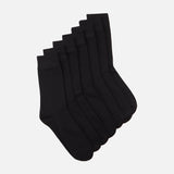 Men Basic Crew Socks 7 Pairs