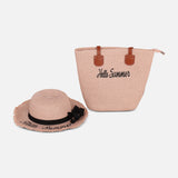 Girls Fashion Beach Hat & Bag Set