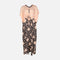Ladies Digital Print Farasha Maxi Dress