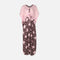 Ladies Digital Print Farasha Maxi Dress