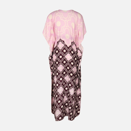 Ladies Digital Print Farasha Maxi Dress