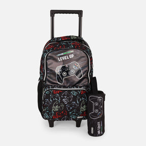 2 Pieces School Set – Trolley Bag & Pencil Case