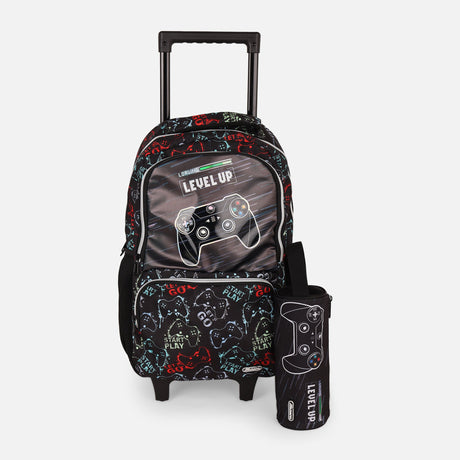 2 Pieces School Set – Trolley Bag & Pencil Case
