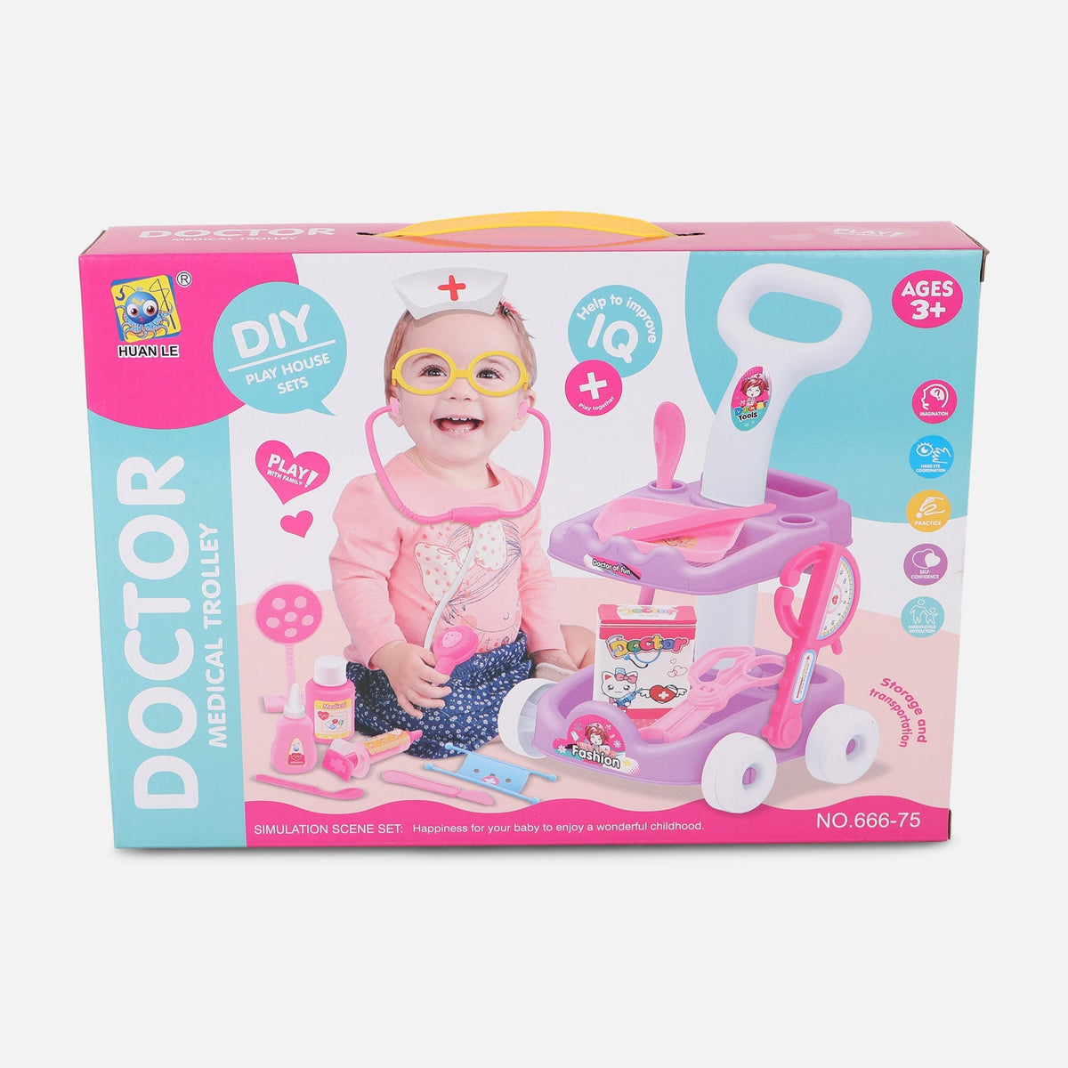 Doctor Play Set With Trolley