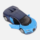 Die-Cast Pull Back Car Toy-Bugatti