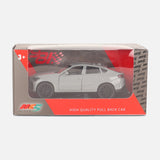 Die-Cast Pull Back Car Toy-Bmw