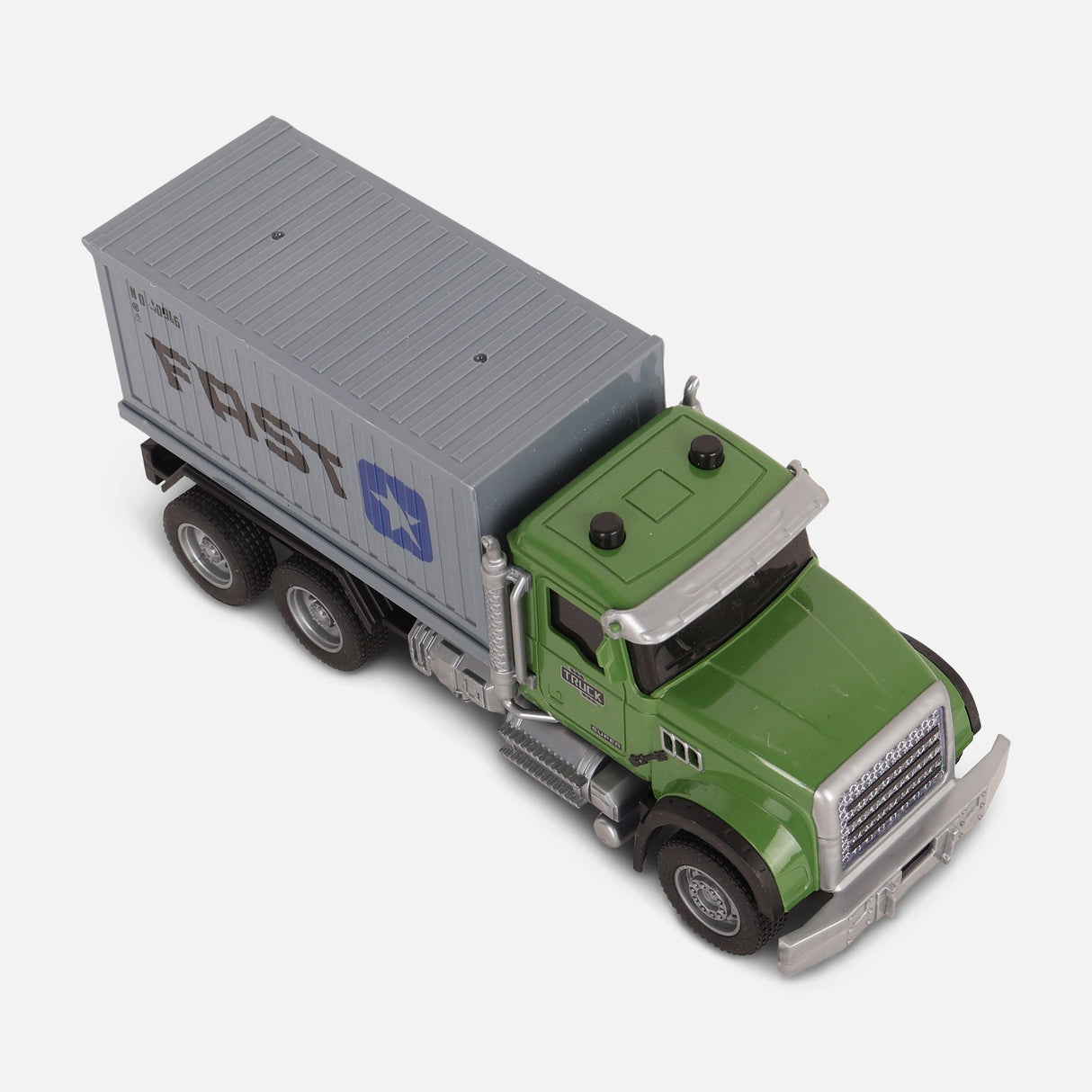 Friction Toy Car With Light & Music & Spary-Container Truck