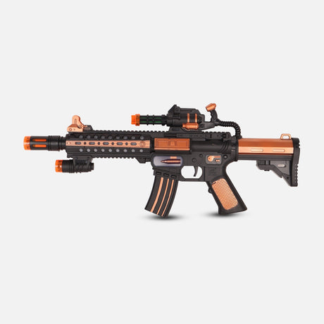 Battery Operated Toy Gun With Light Sound & Vibration
