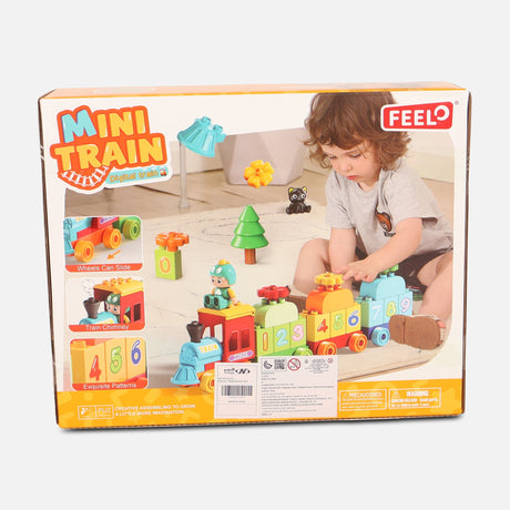Digital Train Building Block Set For Kids