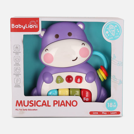 Hippo Electronic Organ For Kids With Music