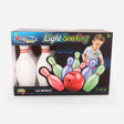 7.5-Inch Light-Up Bowling Set 7 Pcs For Kids