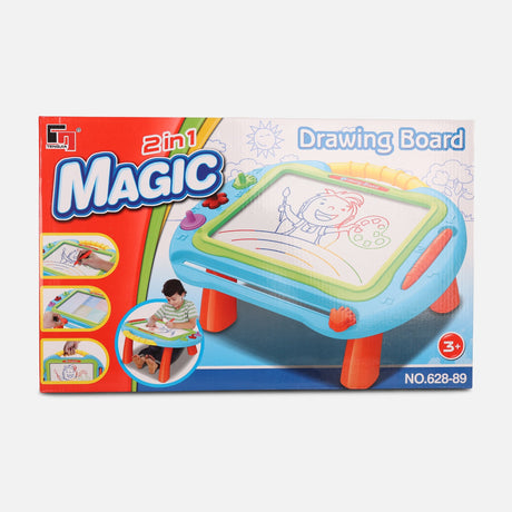 Magnetic Drawing Board With Leg