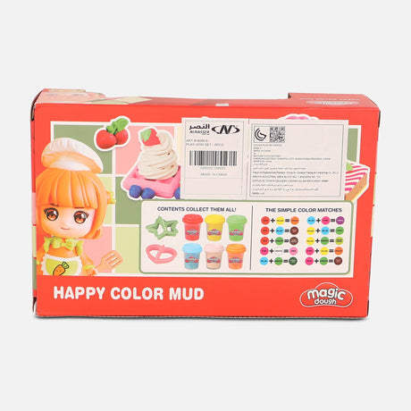 Play Dough Set 6 Pcs For Kids