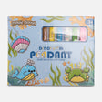 Kids Diy Gel Painting Set-Marine Design Art Activity
