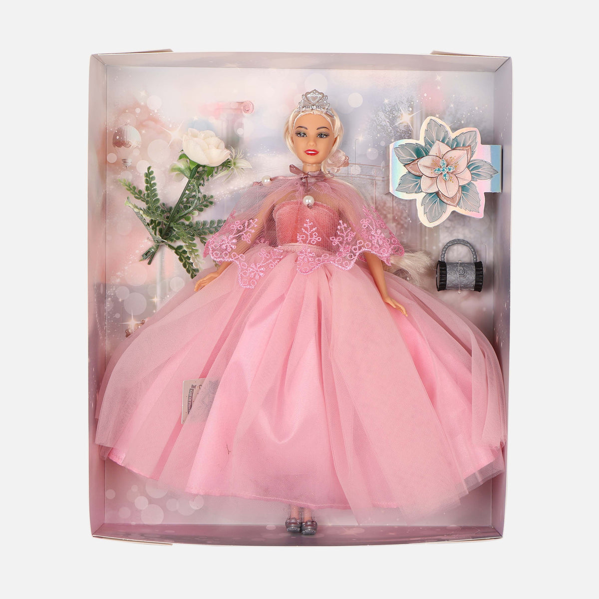 11.5-Inch Garden Style Princess Doll Toy With Accessories