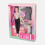 Doll Toy Set For Girls With Accessories