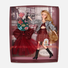 Doll Toy Set For Girls With Accessories