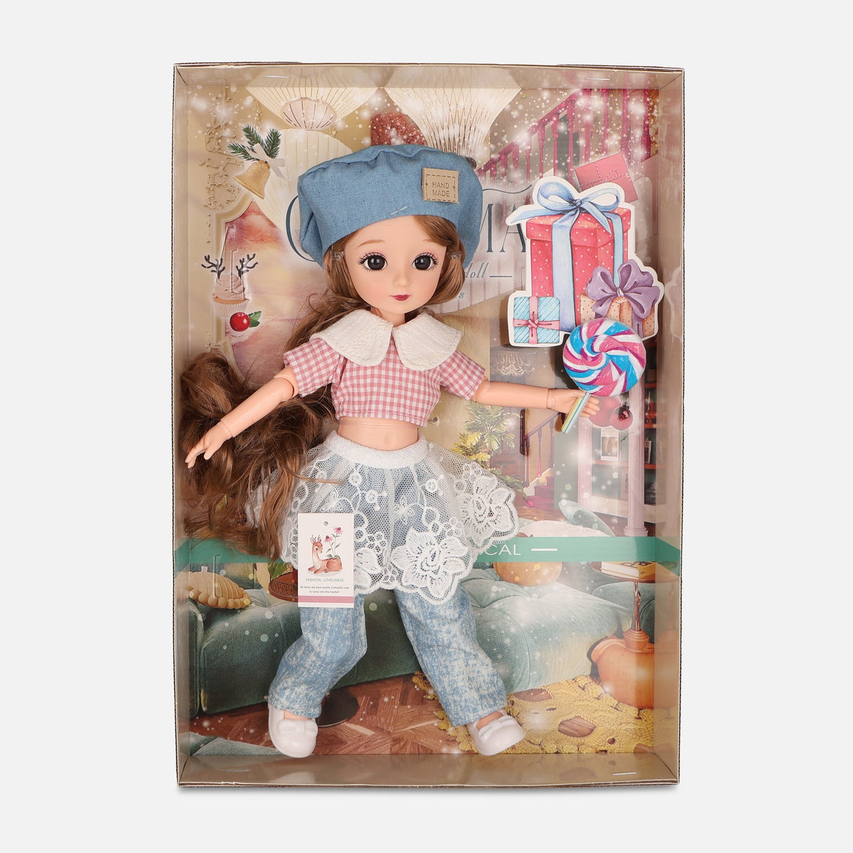 Doll Toy Set For Girls With Accessories
