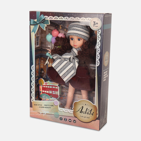 Doll Toy Set For Girls With Accessories