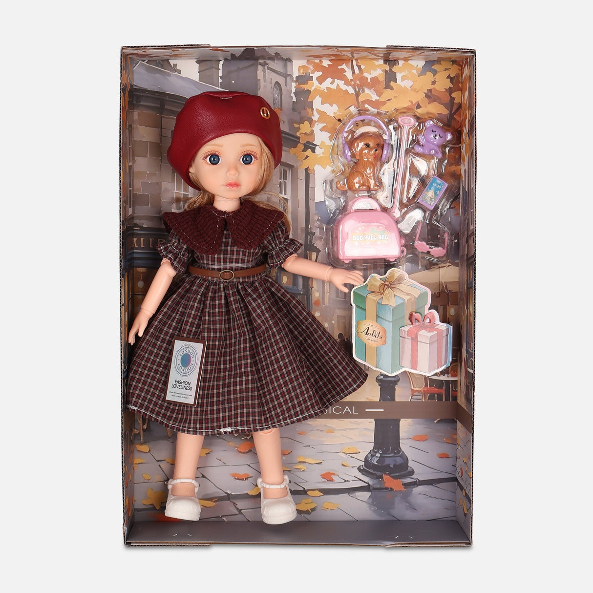 Doll Toy Set For Girls With Accessories