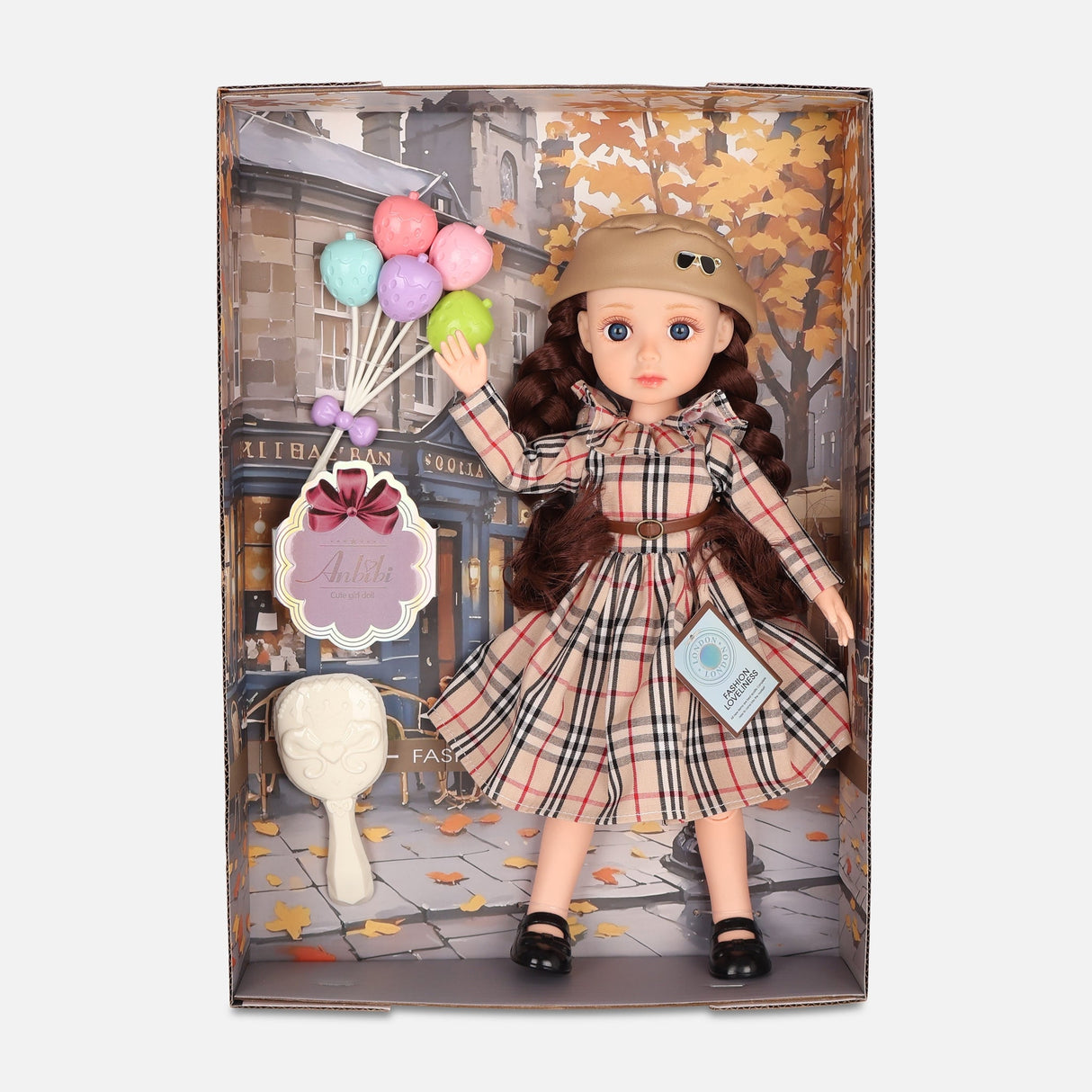 Doll Toy Set For Girls With Accessories