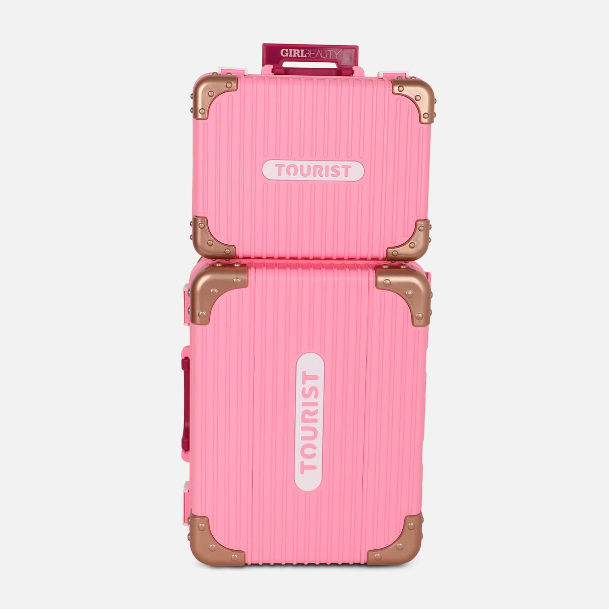 Portable Dress Up Playset In Wheeled Trolley Case