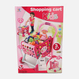 Toy Shopping Trolley Cart For Girls
