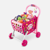 Toy Shopping Trolley Cart For Girls
