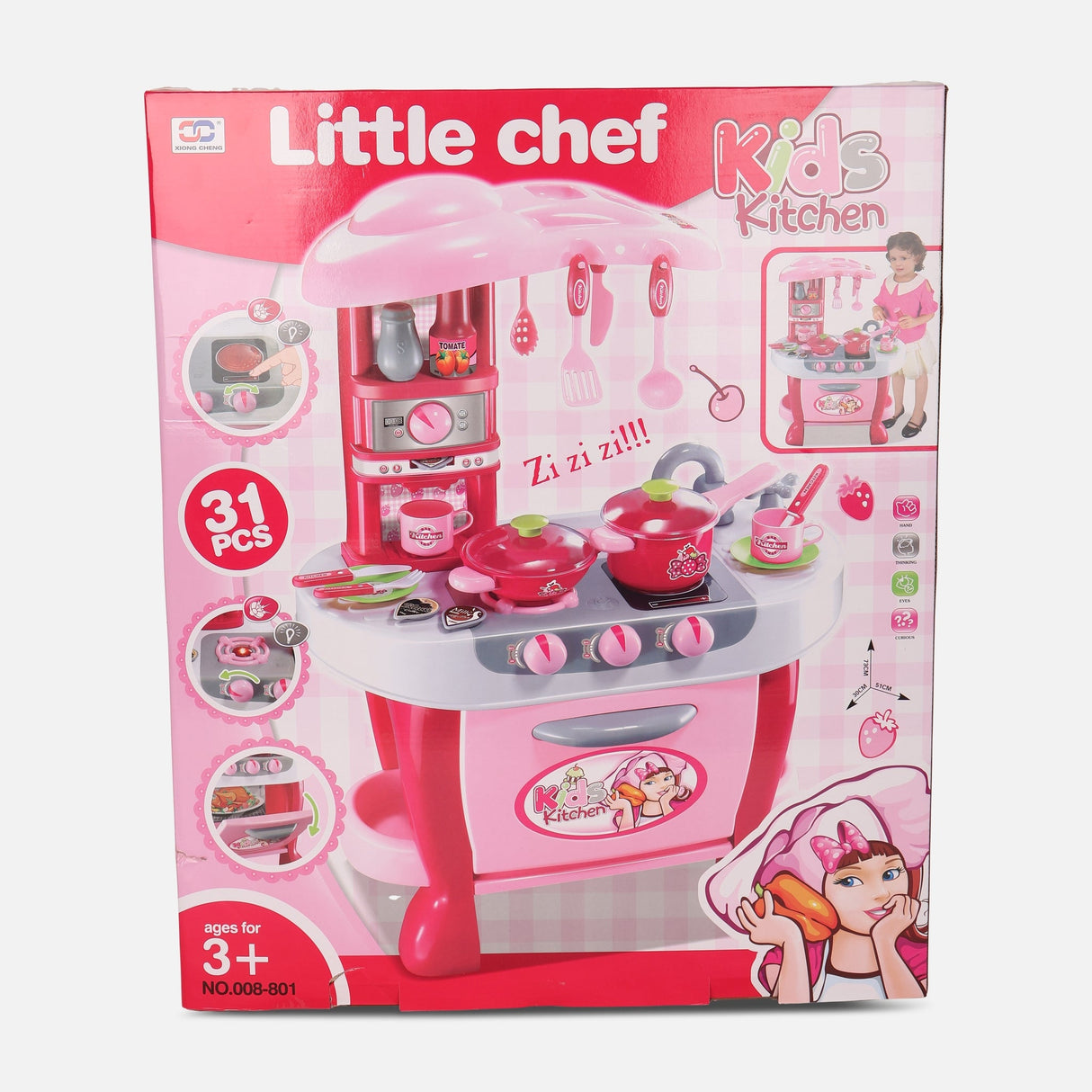 Touch Induction Style Kitchen Play Table