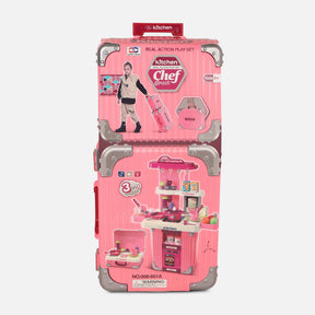 Kitchen Combination Trolley Case Set For Kids