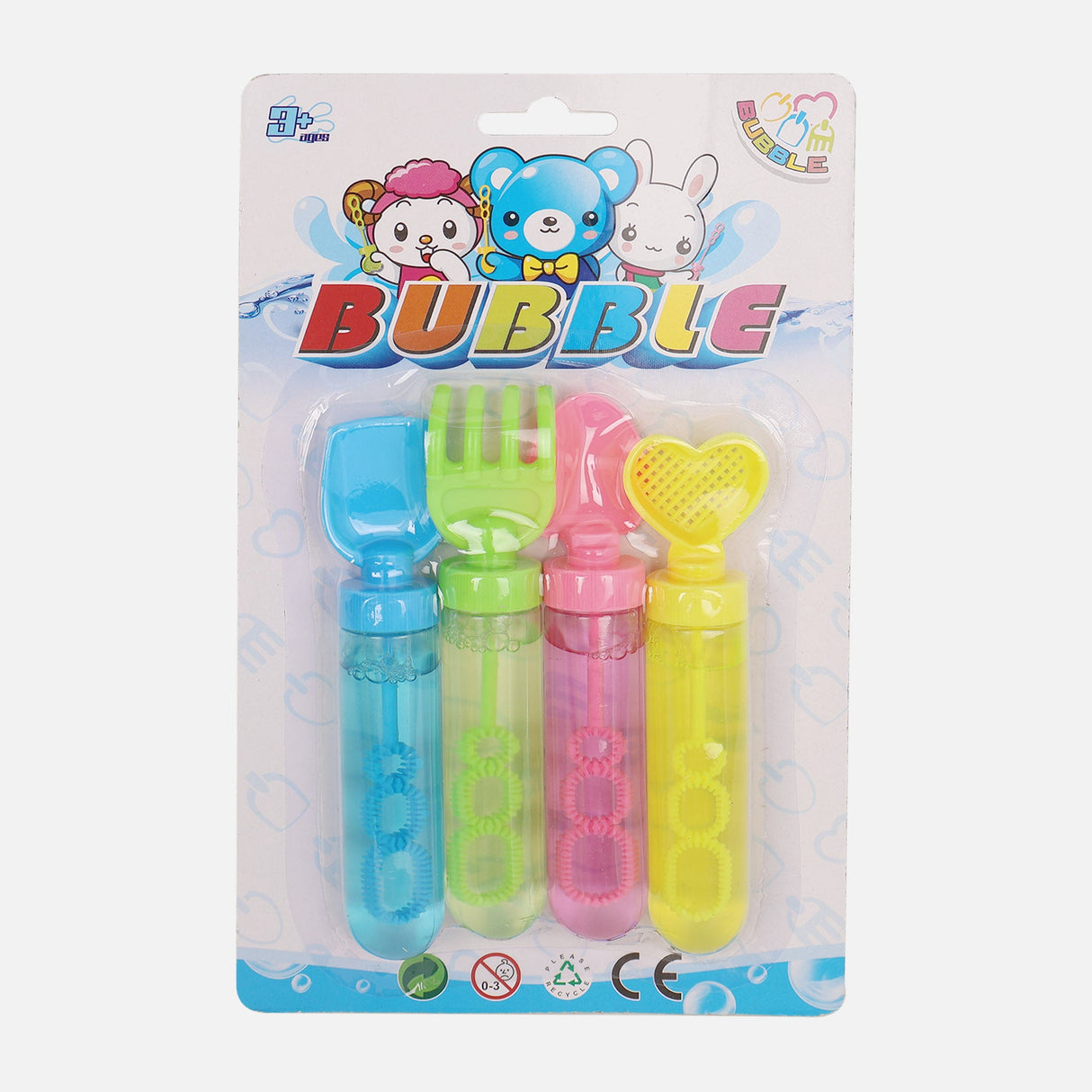 Beach Toys Bubble Stick Set 4 Pcs X 35Ml
