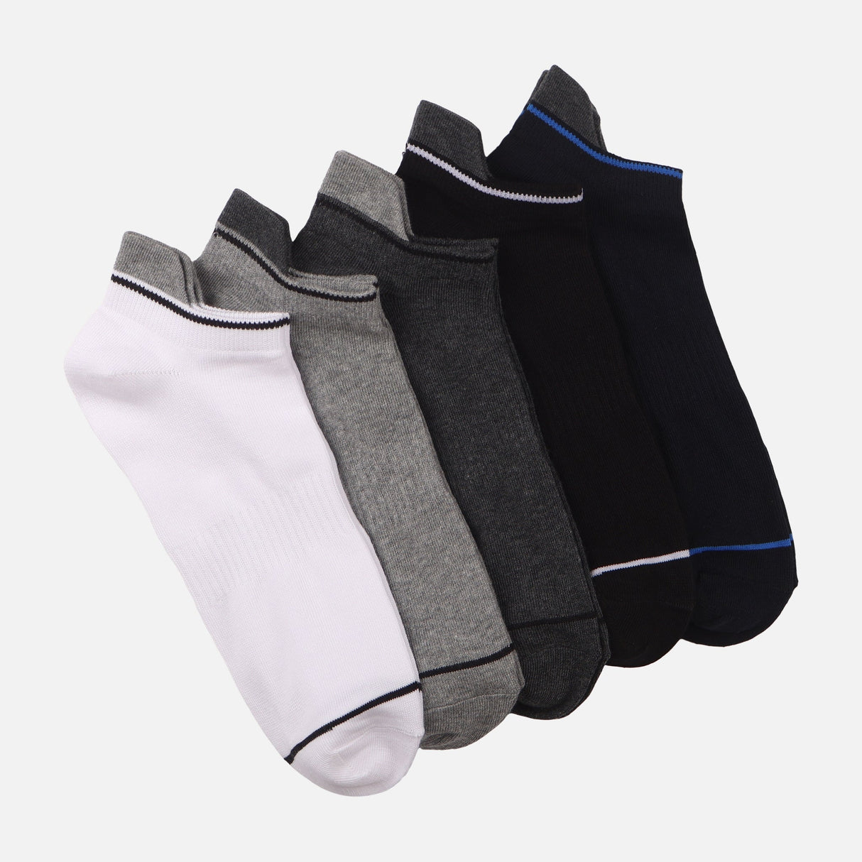 Men Casual Ankle Socks 5 Pairs