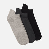Men Casual Full Terry Ankle Socks 3 Pairs