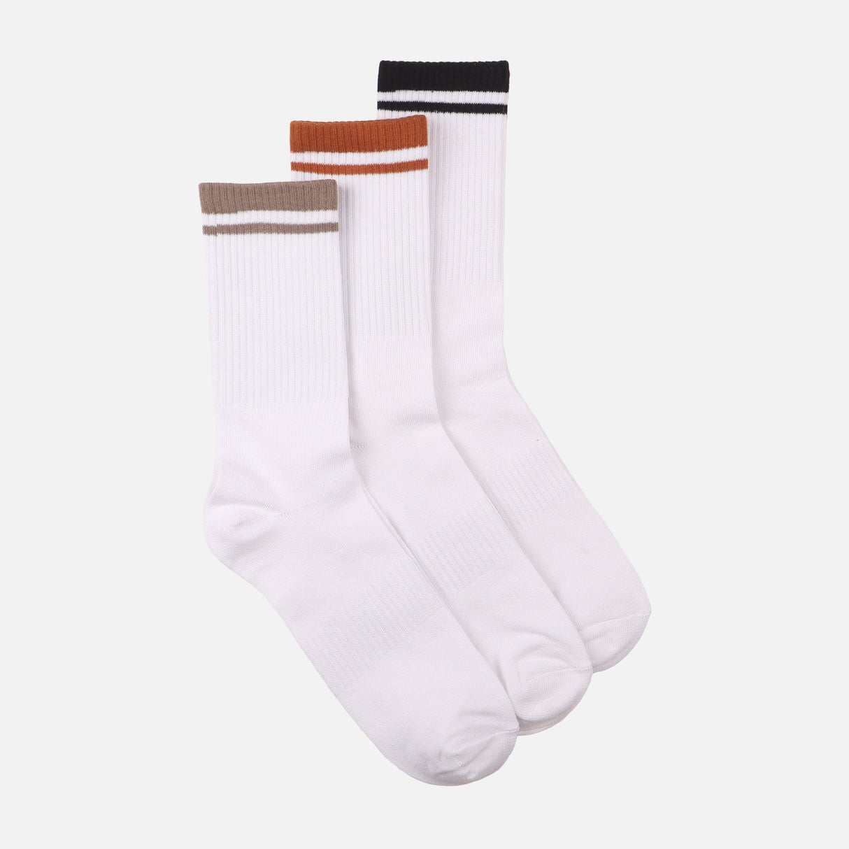 Men Casual Quarter Socks 3 Pairs