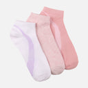 Ladies Casual Ankle Socks 3 Pairs