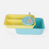 Plastic Lunch Box 2.05L+150M