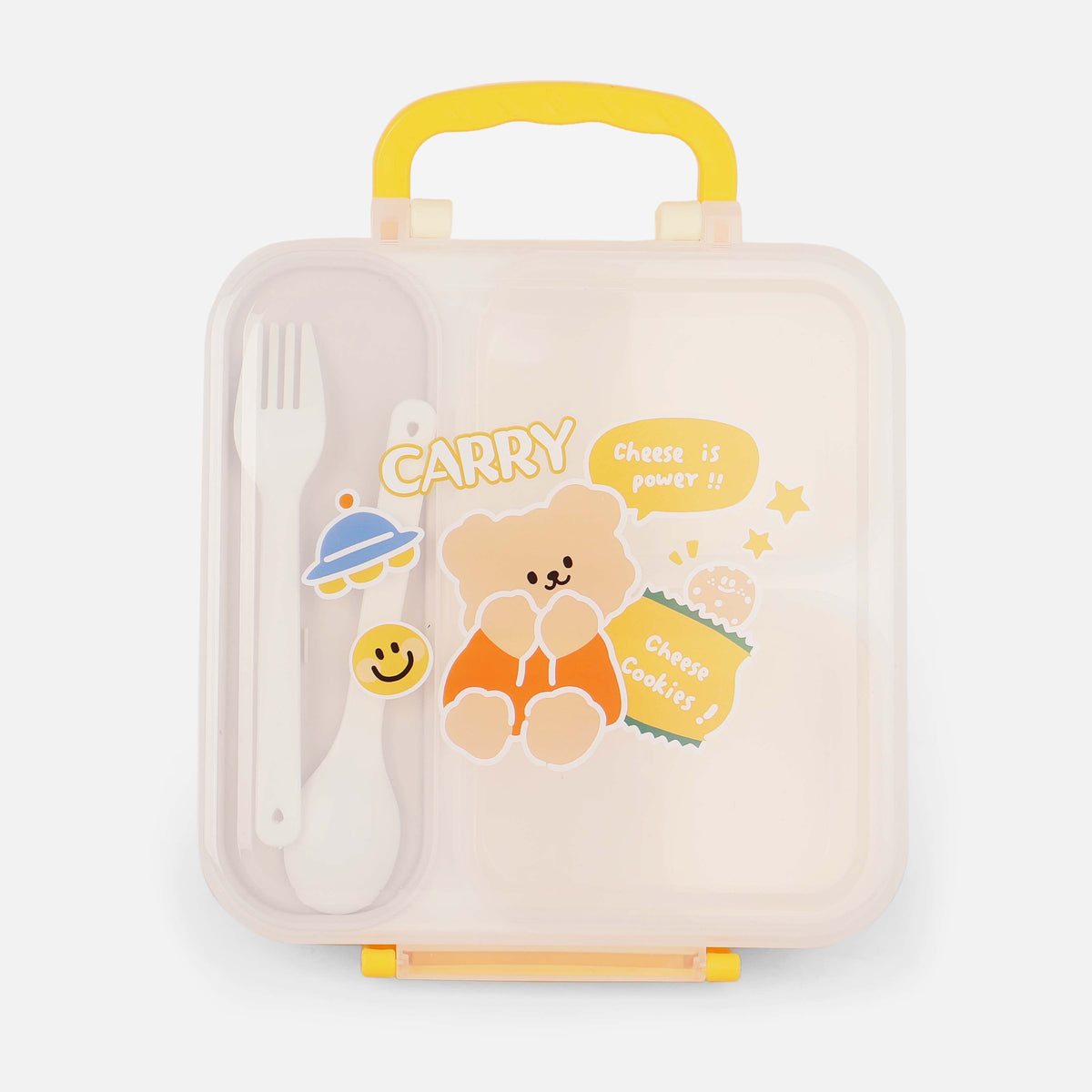 Plastic Steel Lunch Box 1500 Ml