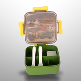 Plastic Steel Lunch Box 1100 Ml
