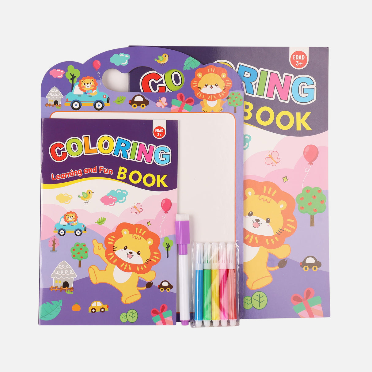 Coloring Book & Pen Set