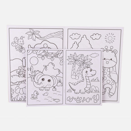 Coloring Book & Pen Set