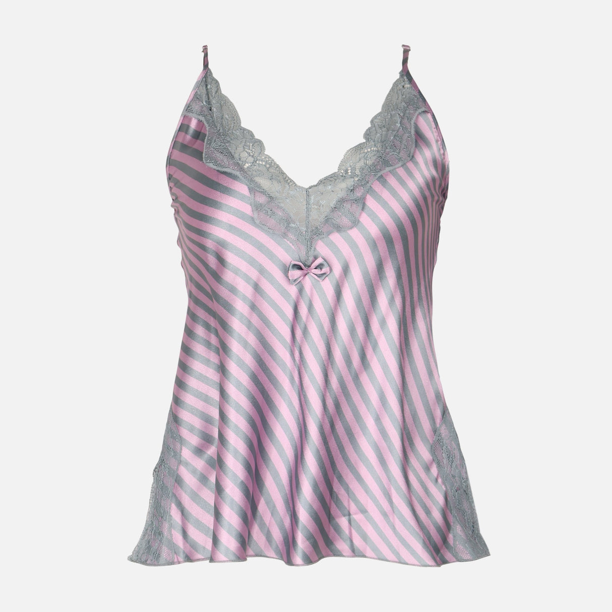Ladies Aop Satin Pyjama Short Set