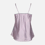 Ladies Aop Satin Pyjama Short Set