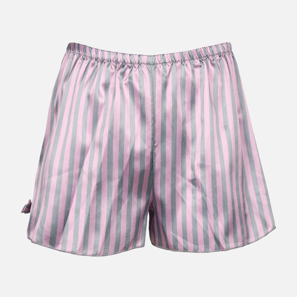 Ladies Aop Satin Pyjama Short Set
