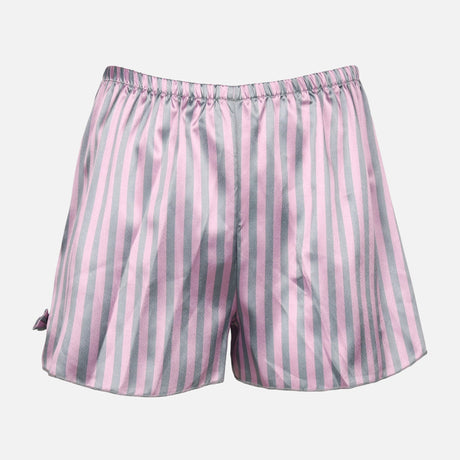 Ladies Aop Satin Pyjama Short Set
