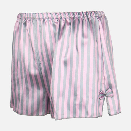 Ladies Aop Satin Pyjama Short Set