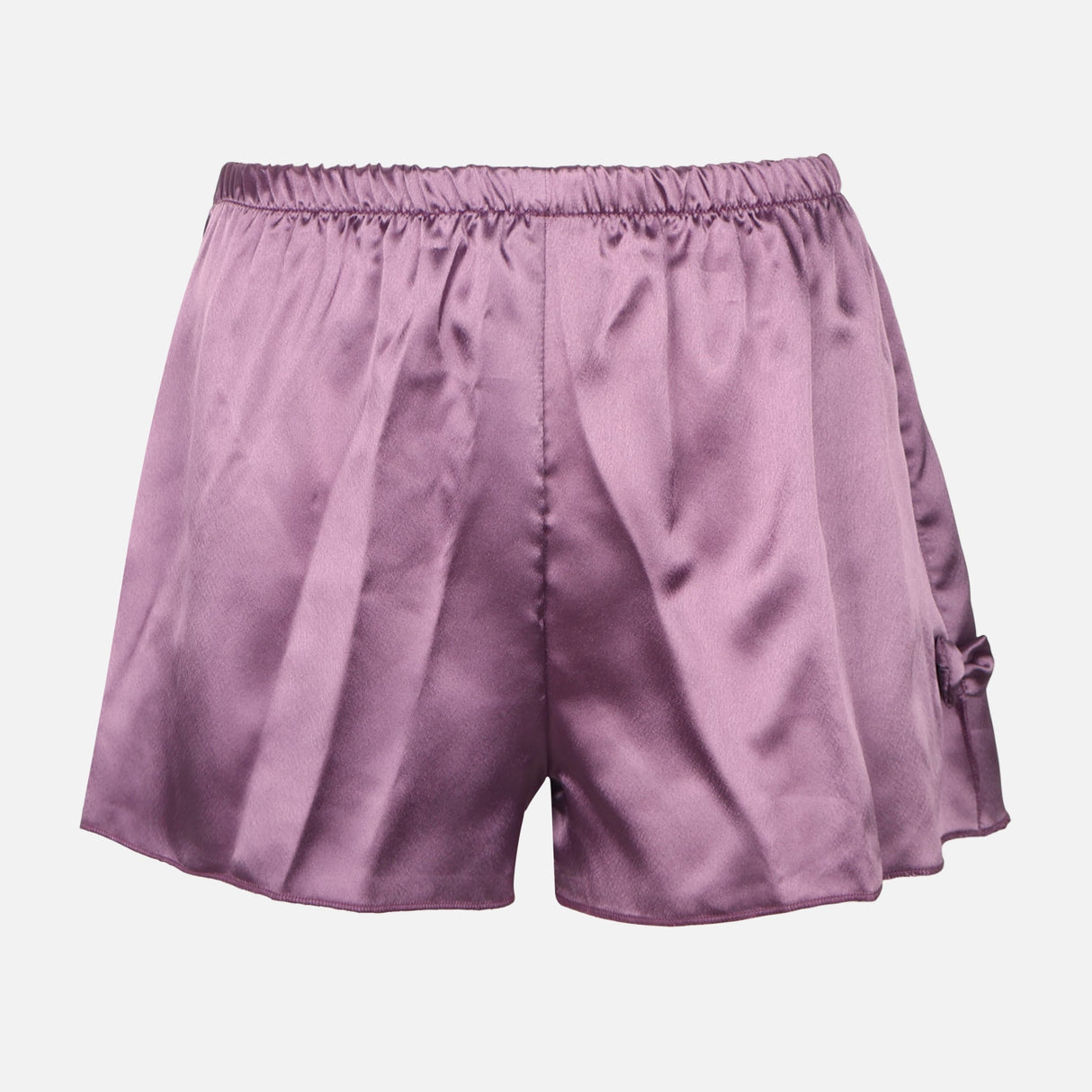 Ladies Satin Pyjama Short Set