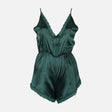 Ladies Satin Short Pyjama Romper