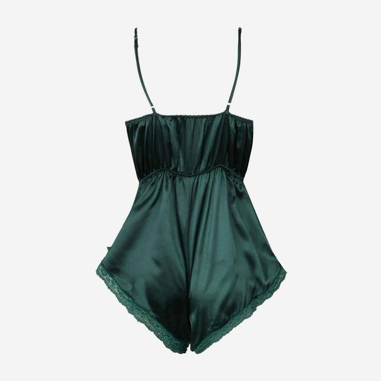 Ladies Satin Short Pyjama Romper